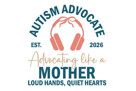 Autism Advocate Mom SVG PNG Design