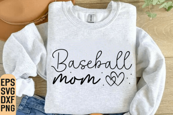 Baseball Mom SVG, Baseball Season Png