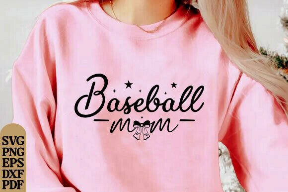 Baseball Mom SVG, Baseball Shirt
