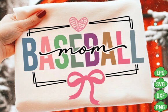 Baseball Mom SVG: Retro Charm, Real Embroidery Smarts