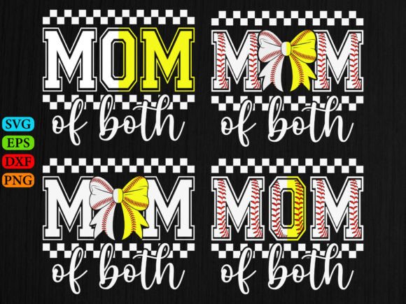 Baseball Softball Mom SVG, Coquette Mama