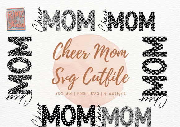 Cheer Mom SVG Cutfile