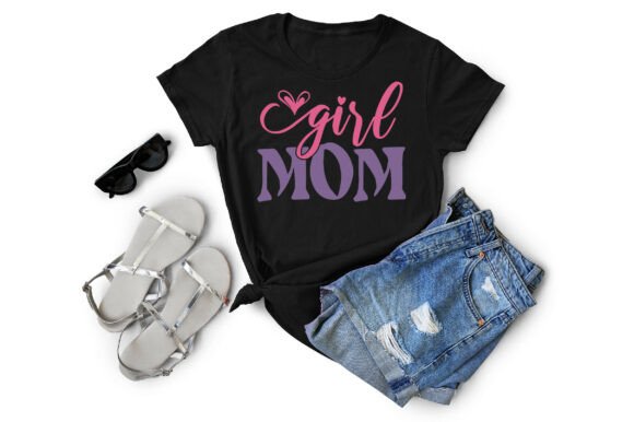 Girl Mom SVG PNG, Women Empowerment SVG