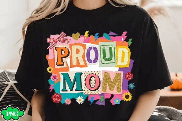 Mothers Day PNG Bundle: Floral Mom SVG