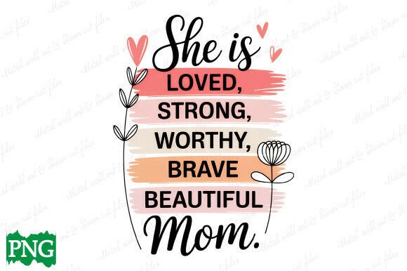 Mother’s Day PNG: “She Is Mom” SVG Shirt