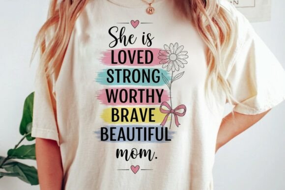 Mothers Day Svg She is Mom Svg Shirt
