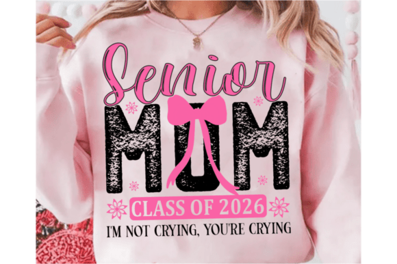 Senior Mom SVG, Senior 2026 SVG PNG
